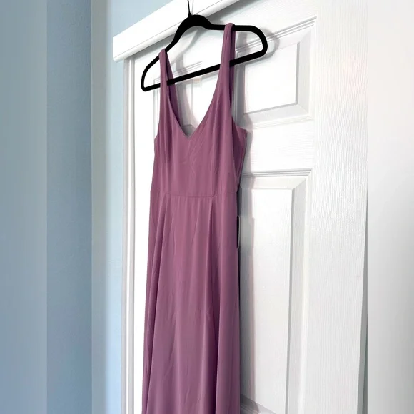 Show Me Your MuMu Maxi Bridesmaid Dress Mauve Pink - Picture 6 of 6